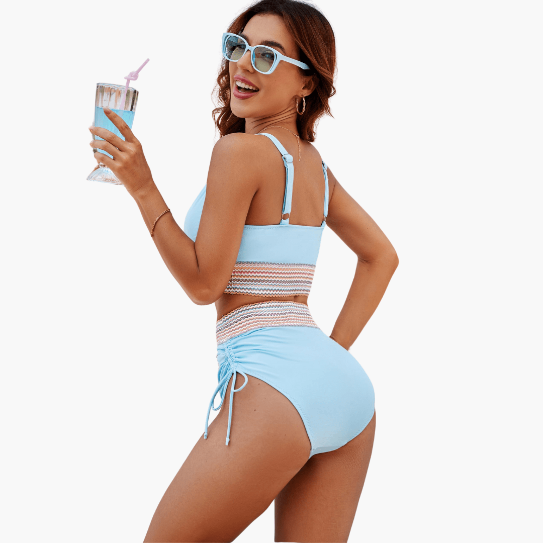 Ensemble bikini deux pièces - maillots de bain femme pour l'été 
