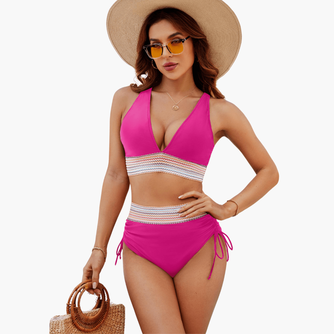 Ensemble bikini deux pièces - maillots de bain femme pour l'été 