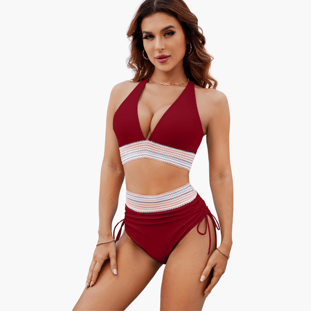 Ensemble bikini deux pièces - maillots de bain femme pour l'été 